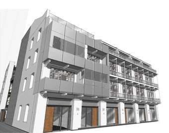 Artist's impression of  Mallory Street revitalisation project