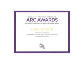 Gold Award 2022 International ARC Awards 