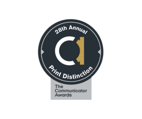 Award of Distinction (Design Features-Overall Design) 28th The Communicator Awards 