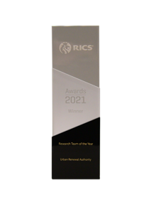 Winner Award -  Research Team of the Year RICS Awards 2021 Hong Kong