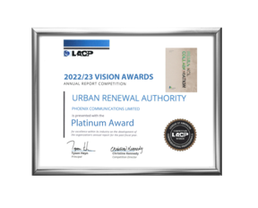 Platinum Award 2023 Vision Award 