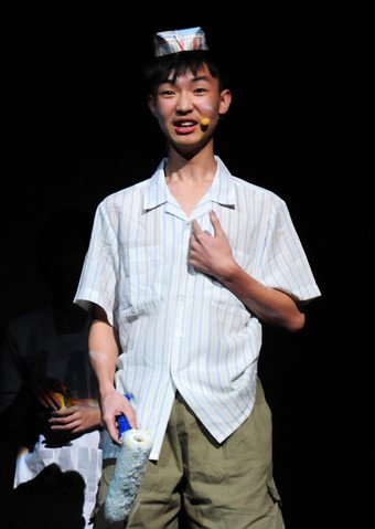 Gary Leung from HKSYCIA Wong Tai Shan Memorial College is awarded the Best Actor