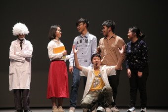 香港四邑商工總會黃棣珊紀念中學的《築夢．綠力展現》獲季軍。