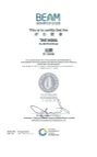 Platinum Standard - Certificate by the Hong Kong BEAM Society